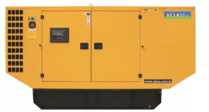 Aksa generator 185 kVA doosan dizel mühərrikli kabinli model AD185