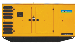 Aksa generator 580 kVA doosan dizel mühərrikli kabinli model AD580