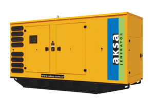 Aksa generator 220 kVA baudouin dizel mühərrikli kabinli model APD220BD