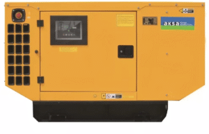 Aksa generator 22 kVa perkins motor kabinli model AP22