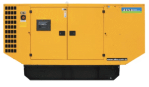 Aksa generator 50 kVa perkins motor kabinli model AP50