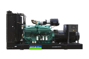 Aksa generator 2500 kVa cummins motor kabinli model AC2500