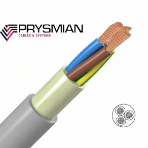 Prysmian TTR H05Z1Z1-F 3X2,5 yanğına davamlı kabel