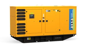 Aksa generator 550 kVA dizel mühərrikli kabinli model APD550BD