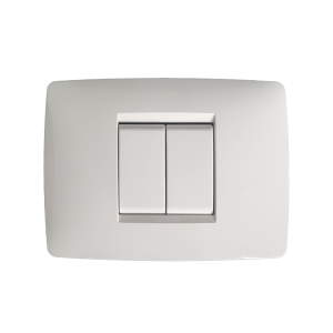 Gewiss GW10001 1M elektrik açarı ağ rəng