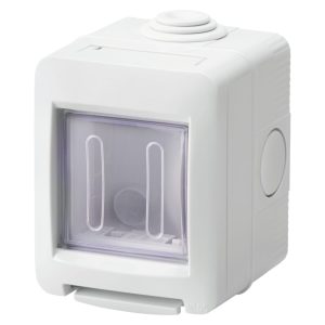 Gewiss GW16512 divarüstü qapaqlı buat 66x82x69 mm