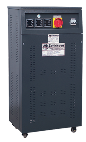 Çetinkaya 30 Kva 275/450V-380V alüminium sarğılı üç faza stabilizator S11 A3N 30