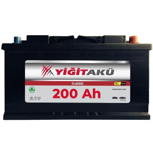 Yiğit akkumulyator ağır nəqliyyat vasitələri  üçün 12V 200Ah