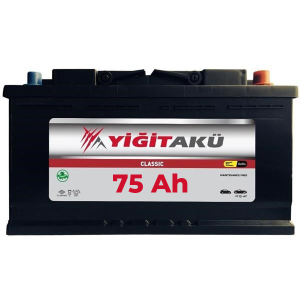 Yiğit avtomobil akkumulyatoru 12V 75Ah