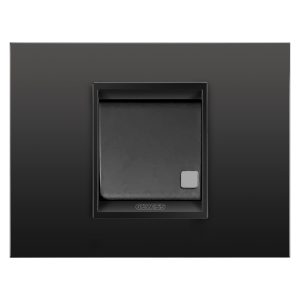 Gewiss GW12033 2M işıqlı elektrik açarı metal çərçivə monoxrom