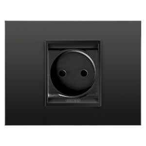 Gewiss GW12246 2M elektrik yuvası metal çərçivə monoxrom