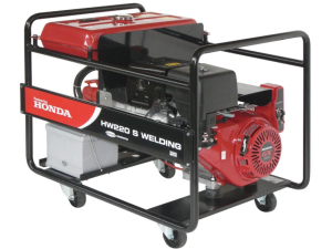 Honda HW 220 Generator + qaynaq aparatı (ikisi birlikdə) 6.5 kVA üç fazalı
